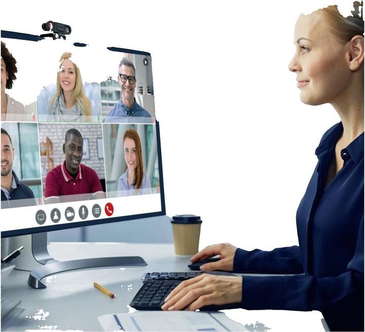 Produktbild j5Create JVU250 Webcam HD avec mise au point automatique et manuelle, 2 MP, 1920 x 1080 pixels, 30 i (2 Mpx)