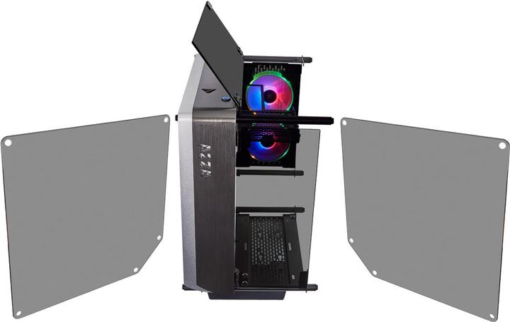 Actual product image Linkworld Geh Cube ATX Optima 803 B - Cube case - ATX (ATX, mATX, Mini-ITX)