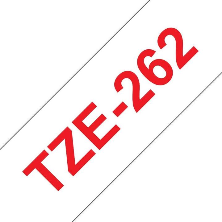 Actual product image Brother P-Touch (3.60 cm, Red)