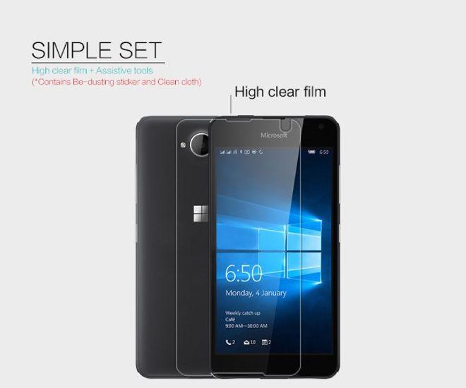 Image du produit Nillkin Super clair (1 pièce(s), Microsoft Lumia 650)