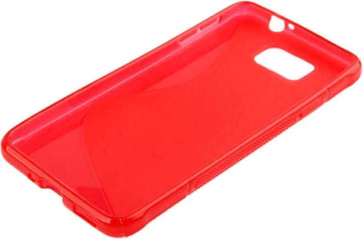 Produktbild König Design Handyhülle TPU Schutzhülle für Samsung Galaxy Alpha G850F Rot (Samsung Galaxy Alpha)