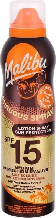 Image du produit Malibu Spray continu (Lotion solaire, SPF 15, 175 ml)