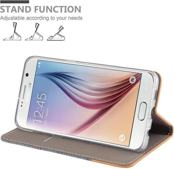 Productafbeelding Cadorabo Boek Jeans Optiek Cover (Samsung Galaxy S6 Edge+)