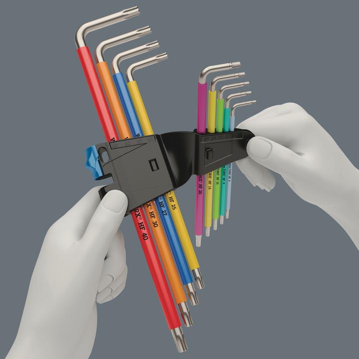 Produktbild Wera 3967/9 TX SXL Multicolour HF Stainless 1