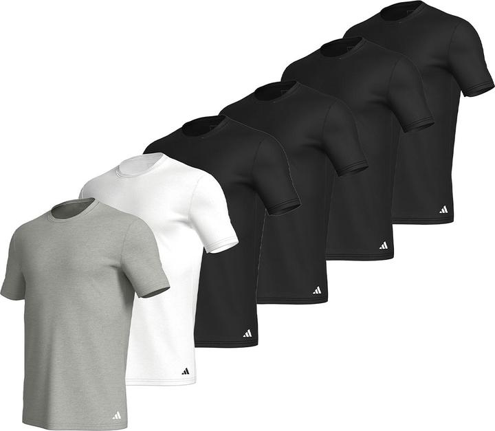Image du produit adidas Pack de 6 maillots de corps / shirts à manches courtes Active Core Cotton (M)