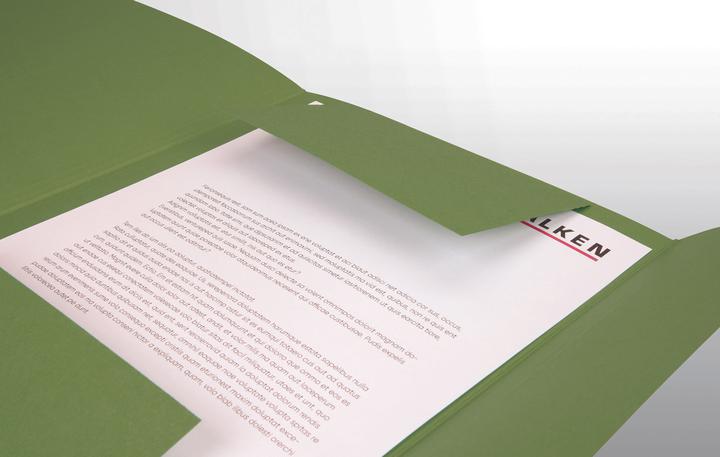 Produktbild Falken Sammelmappe, DIN A4, Einschlagklappen, Manilakarton (A4, 1 x)