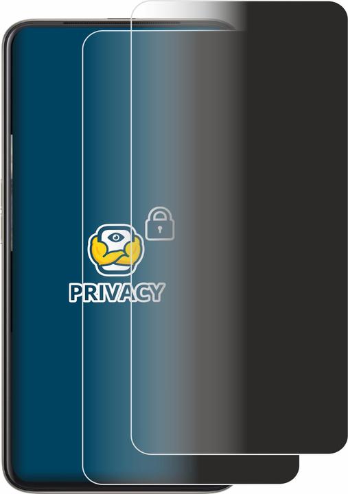 Productafbeelding BROTECT Sichtschutzfolie Anti-Spy Privacy Folie Blaulicht-Schutz (2 Stuk, Oppo Reno 2F)