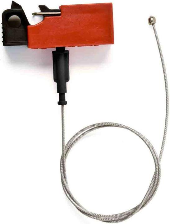 Produktbild Brady Lockout-Vorrichtung mit Schnappverriegelung und Kabel