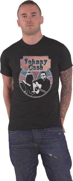 Image du produit Dick Smith T-Shirt unisexe adulte Walking Guitar & Front On (L)