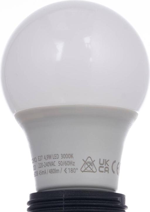 Produktbild Arcchio LED-Lampe E27 A60 4,9W 3.000K opal (E27, 4.90 W, 470 lm, 1 x, F)