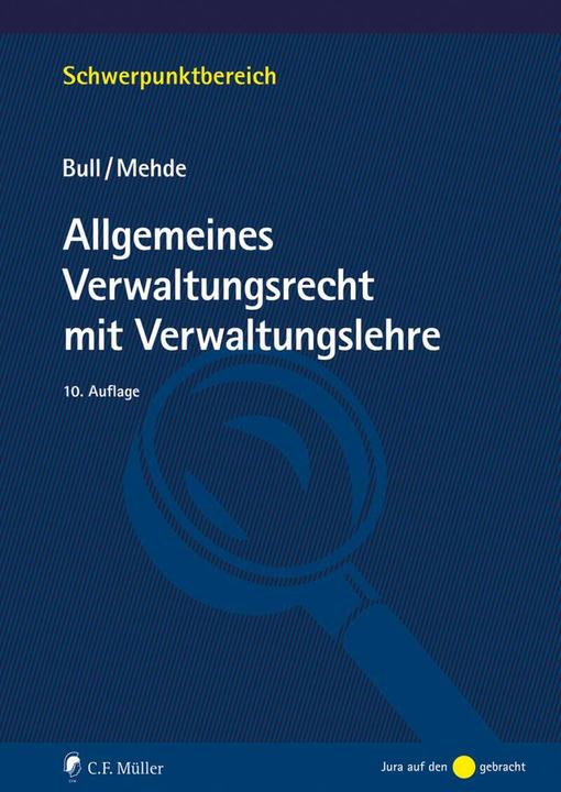 Actual product image Allgemeines Verwaltungsrecht mit Verwaltungslehre (German, Hans Peter Bull, Veith Mehde, 2022)