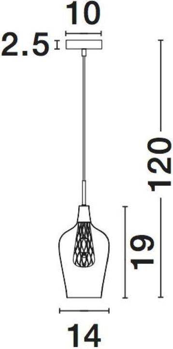 Produktbild Nova Luce Filo (G9)