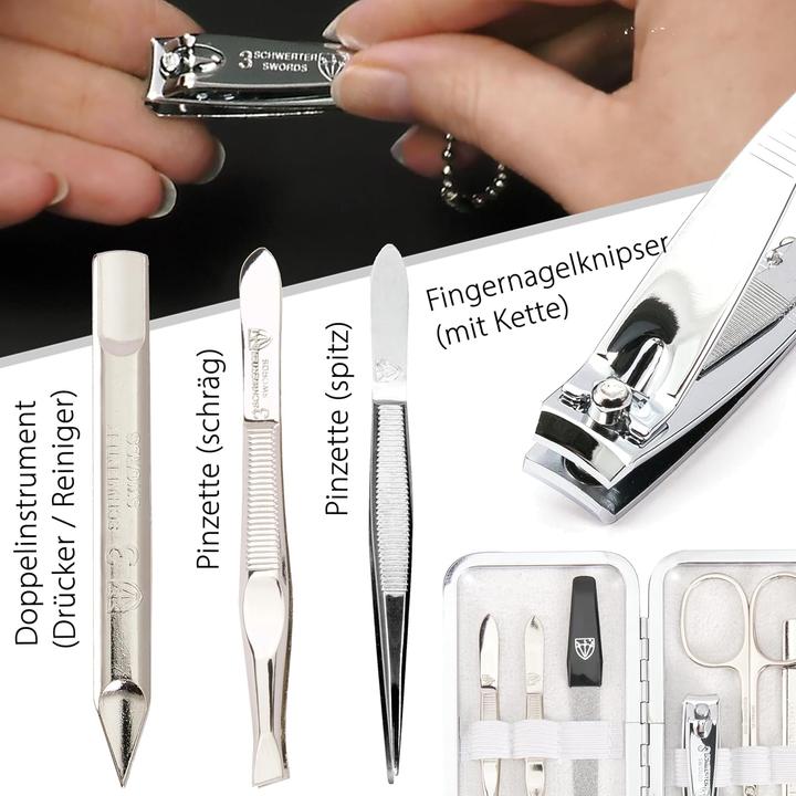 Produktbild Drei Schwerter 6-tlg. Nagelpflegeset 'Lucca'