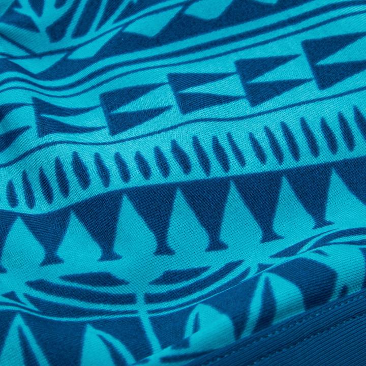 Produktbild Nabaiji Sportbikini Oberteil Mädchen - 500 Kamyleon Fatu blau/türkis (10, 11, 12)