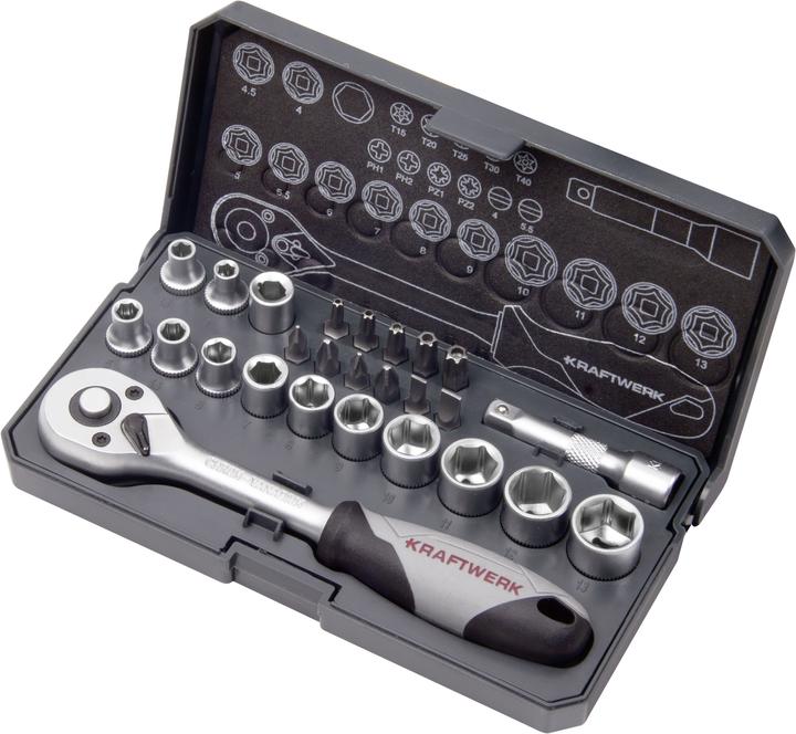 Kraftwerk Ligne de base (4 mm, 4,5 mm, 5 mm, 5,5 mm, 6 mm, 7 mm, 8 mm, 9 mm, 10 mm, 11 mm, 12 mm, 13 mm)