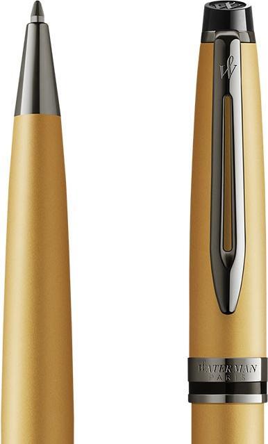 Actual product image Waterman Ballpoint pen Expert Metallic SE M (Yellow, Grey, 1 x)