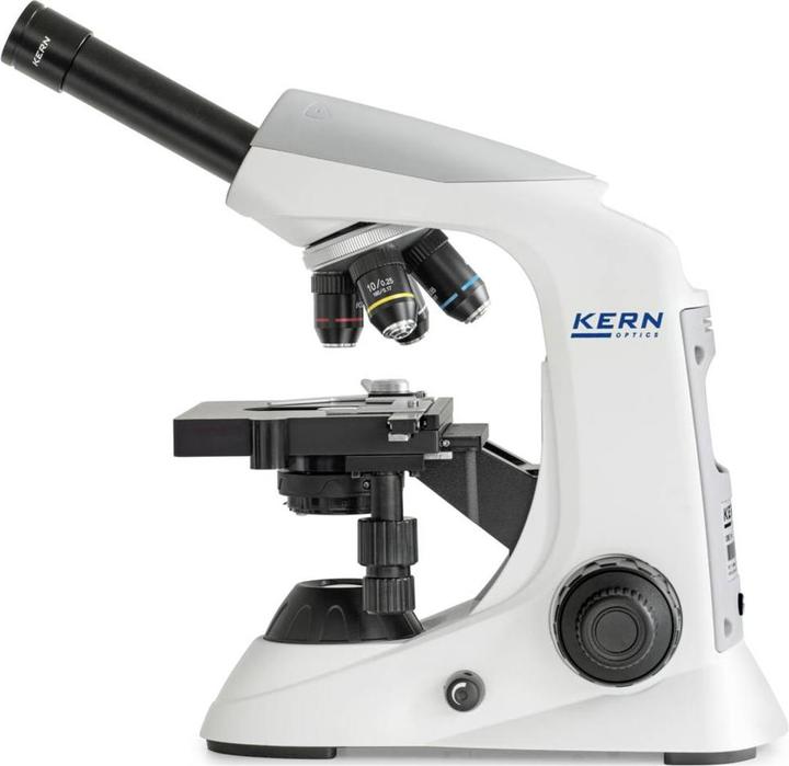 Actual product image Kern OBE 121 transmitted light microscope monocular 400 x transmitted light