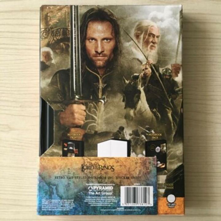 Immagine prodotto Lord of the rings Quaderno Vhs (Righe)
