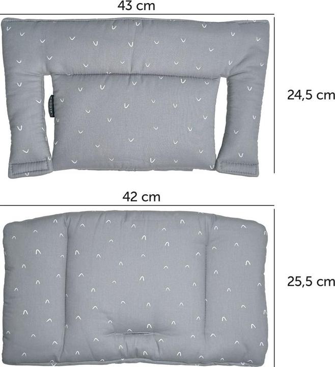 Actual product image La Loona LaLoona seat reducer for highchairs Seat cushion / highchair pad for Stokke Tripp Trapp