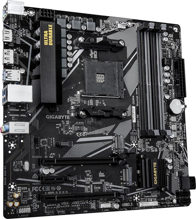 Productafbeelding Gigabyte MK B550M DS3H R2 (AM4, AMD B550, mATX)