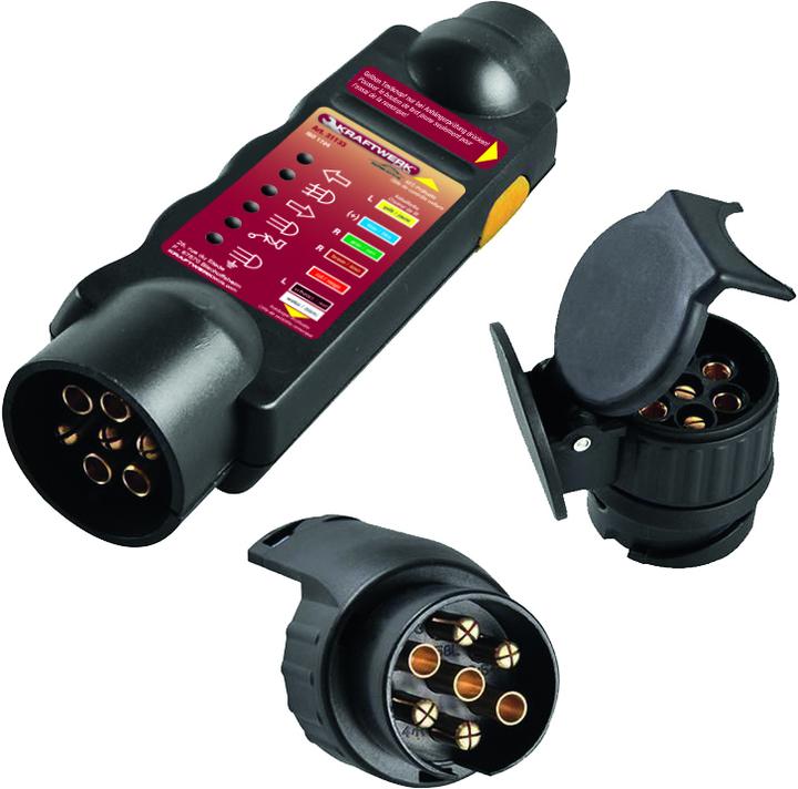 Actual product image Kraftwerk Tester for trailer sockets