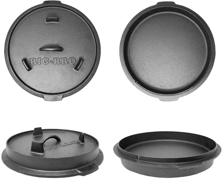 Produktbild ToCis Big BBQ Dutch-Oven Guernsey (3.7L, 10er Gusseisen)
