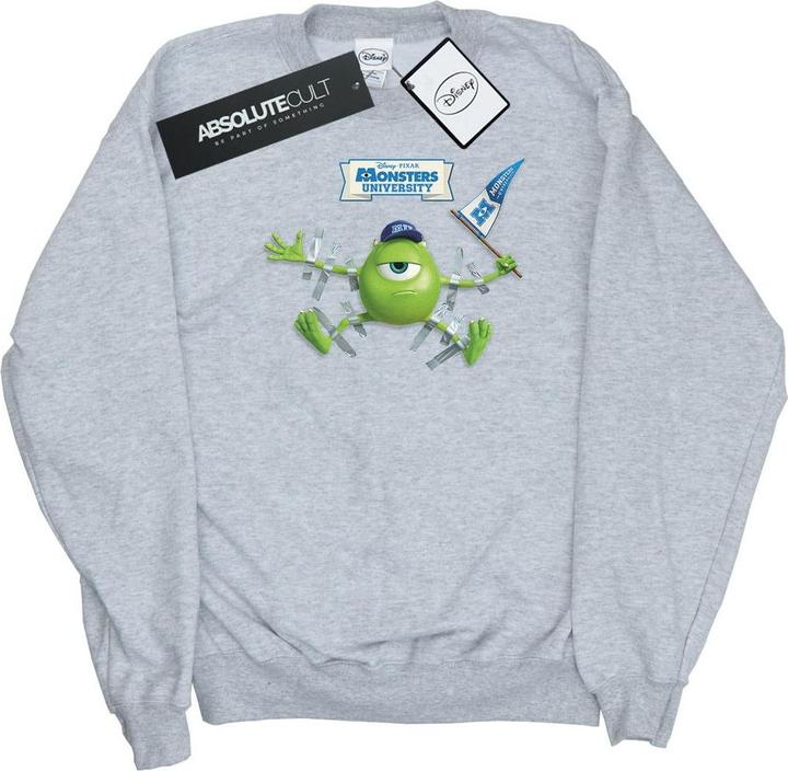 Actual product image Disney Mens Monsters University Taped Mike Sweatshirt (S)