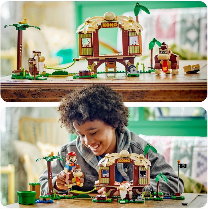 Immagine prodotto LEGO La casa sull'albero di Donkey Kong - Set di espansione (71424, LEGO Super Mario)