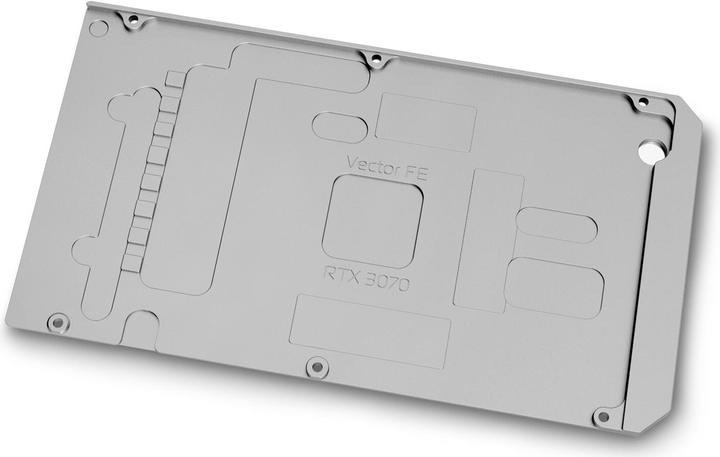 Image du produit EKWB EK-Quantum Vector FE RTX 3070 Plaque arrière - Nickel