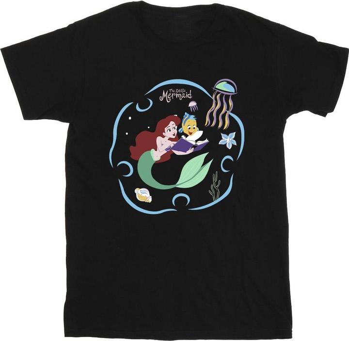 Immagine prodotto Disney The Little Mermaid Reading A Book Maglietta Uomo (XL)