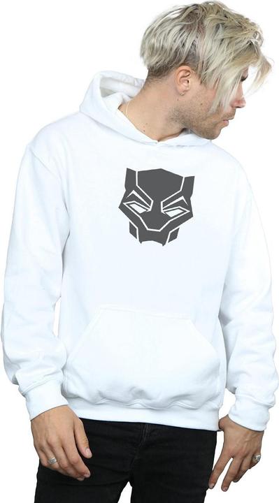 Produktbild Black Panther Schwarz auf Schwarz Hoodie (M)