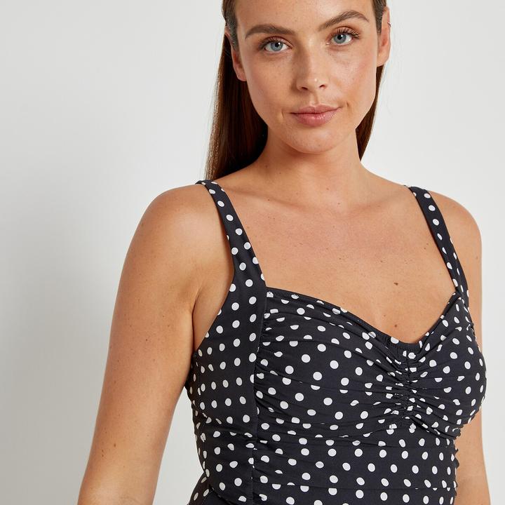 Immagine prodotto La Redoute Collections Costume da bagno con motivo a pois (44)
