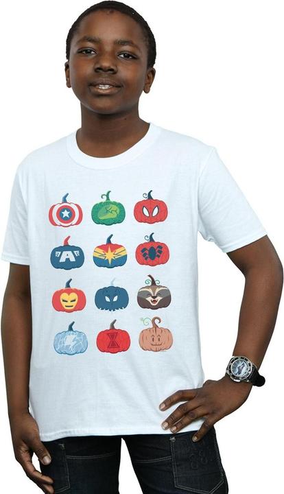 Immagine prodotto Avengers Pumpkin Icons Maglietta Ragazzi (152, 158)