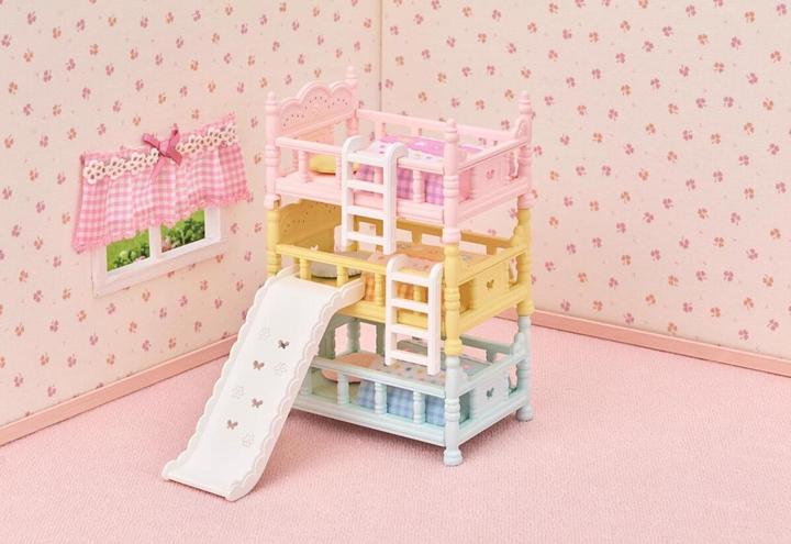 Produktbild Sylvanian Families Dreistöckiges Babyhochbett