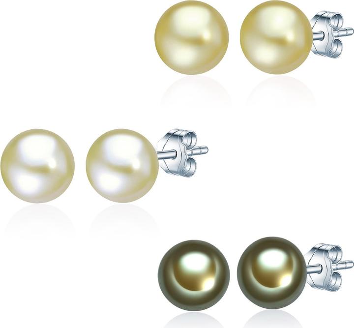 Immagine prodotto Valero Pearls Perle d'acqua dolce d'argento da donna - 3066 (Argento)