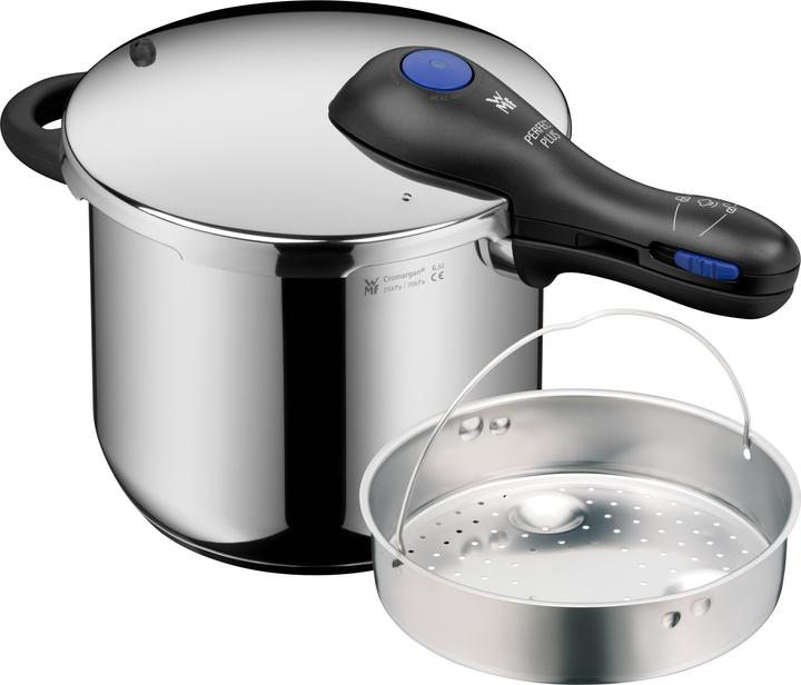 Produktbild WMF Schnellkochtopf (22 cm, Dampfkochtopf, Edelstahl)
