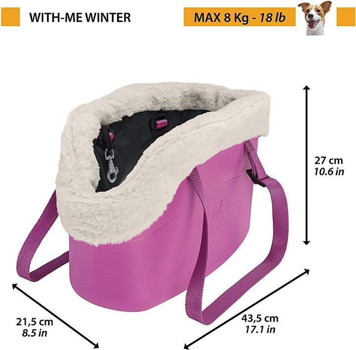 Actual product image Ferplast With-me Winter - Dog Carrier (Dog, Cat, Foldable)