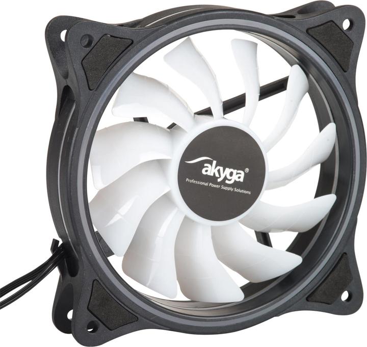 Actual product image Akyga AW-12D-RGB fan (120 mm, 1 x)