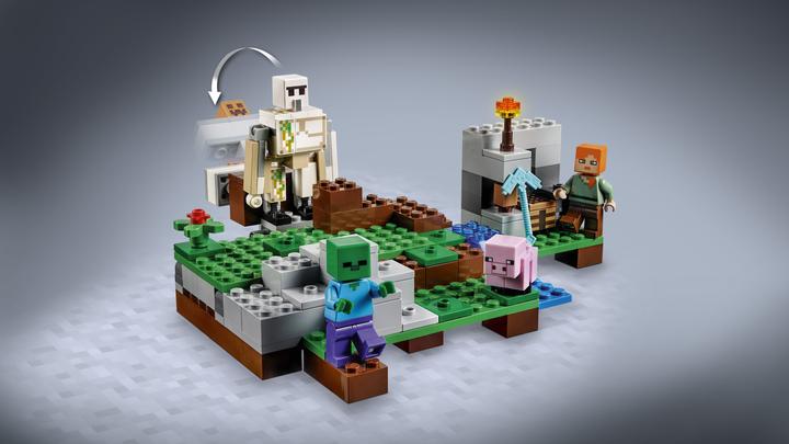 Actual product image LEGO Minecraft The Iron Golem (21123, LEGO Minecraft)