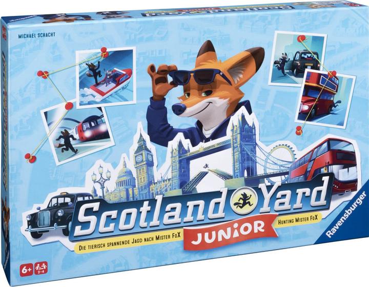 Actual product image Ravensburger Scotland Yard Junior (German, Portuguese, English, Italian, Dutch, French, Spanish)