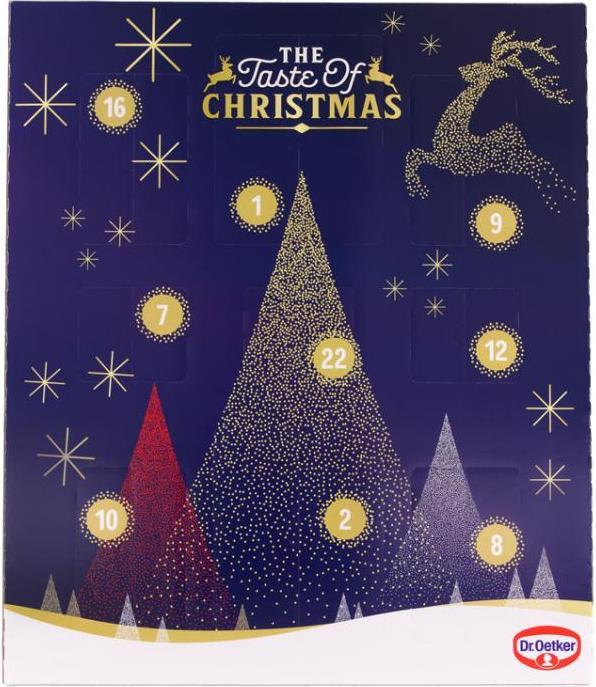 Produktbild Dr. Oetker Adventskalender The Taste of Christmas (2277 g)