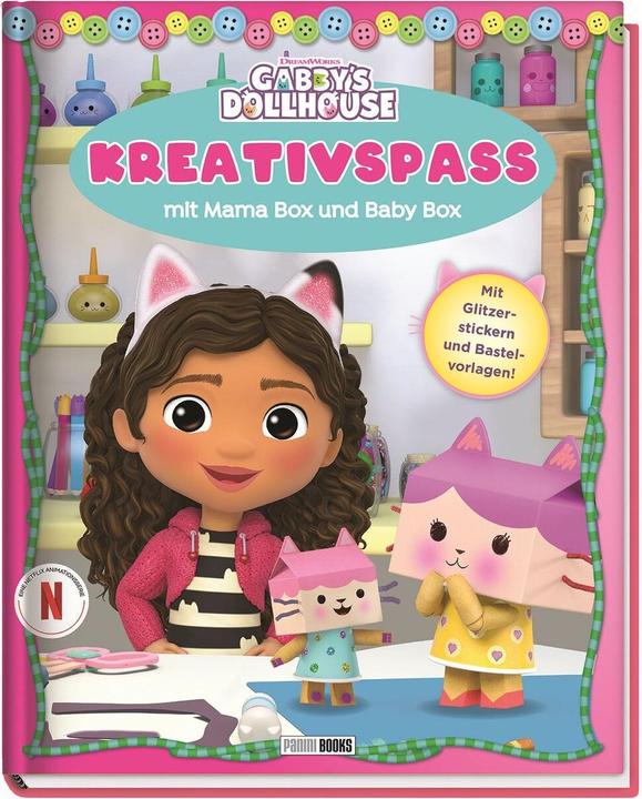 Panini Gabby's Dollhouse: Creative fun with Mama Box and Baby Box