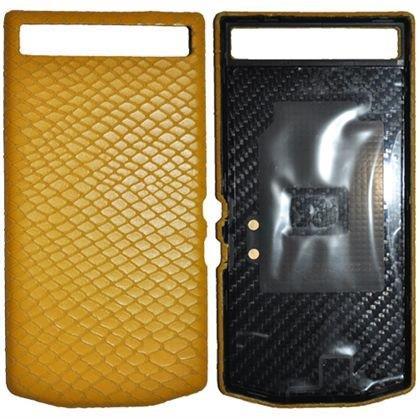 Image du produit BlackBerry PD Leather Battery Door Cover P'9982 python yellow (Blackberry Porsche Design P9982)