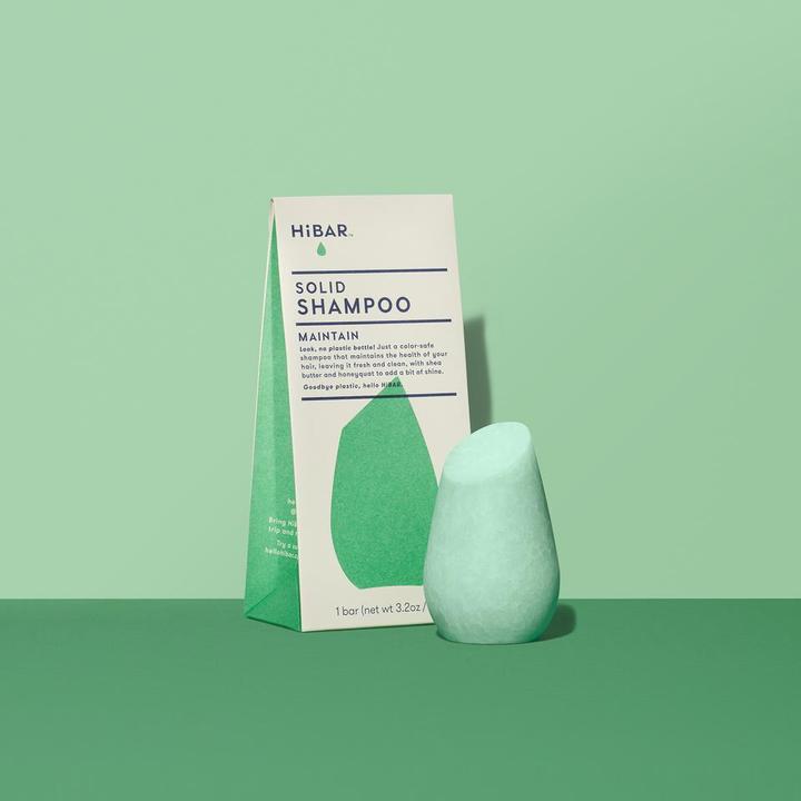 Actual product image HiBAR Maintain (Solid shampoo)