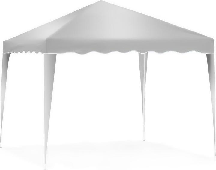 Actual product image Wiltec Toboli folding gazebo white 3x3 m pop-up party tent waterproof UV protection bag (300 cm, 300 cm)