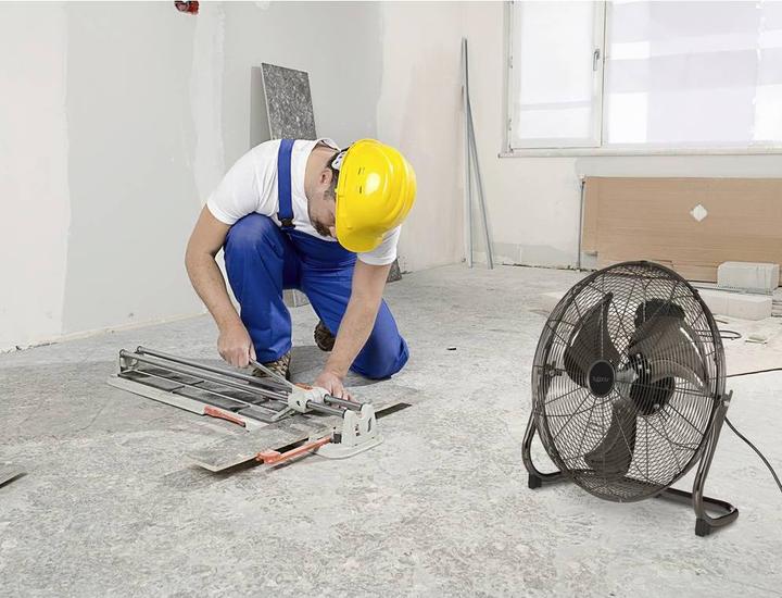 Produktbild Sygonix Bodenventilator 120 W Schwarz