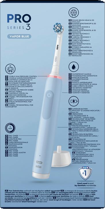 Image du produit Oral-B Pro 3 3000 (Brosse à dents oscillo-rotative)