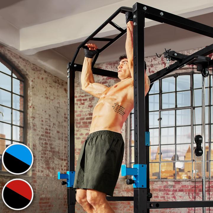 Actual product image tectake Lat pulley