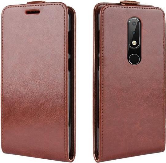 Immagine prodotto MU Classic Crazy Horse Leather Flipcase Series (Nokia 6.1 Plus)