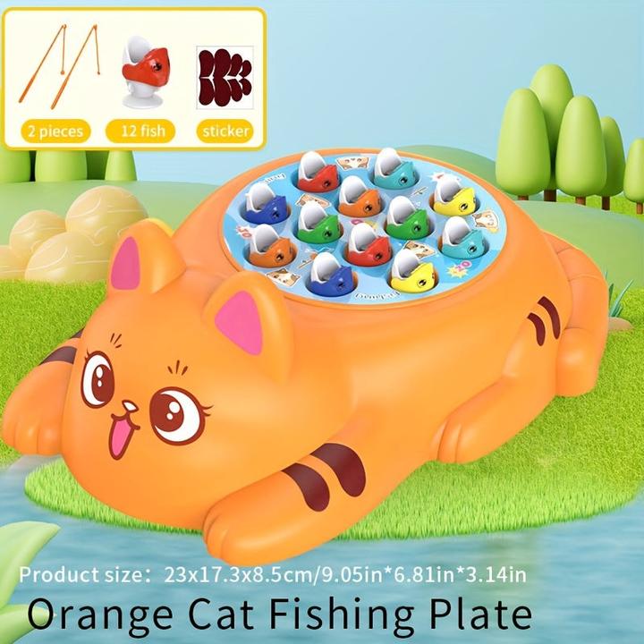 Produktbild Activity Board Zufällige Angelrute Stil, zufällige kleine Fische Farbe Zubehör interessantes Puzzle Angelspielzeug